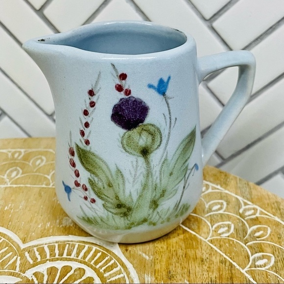 Buchan Thistleware Scotland Stoneware Open Sugar & Creamer Set 312 W and 313 6 - Picture 4 of 10